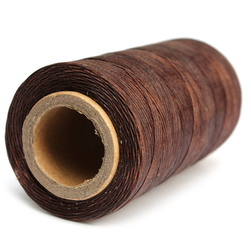 Cable de hilo encerado de cuero 150D, duradero, de , 240 metros, 1mm, para herramienta artesanal DIY, hilo de costura a mano