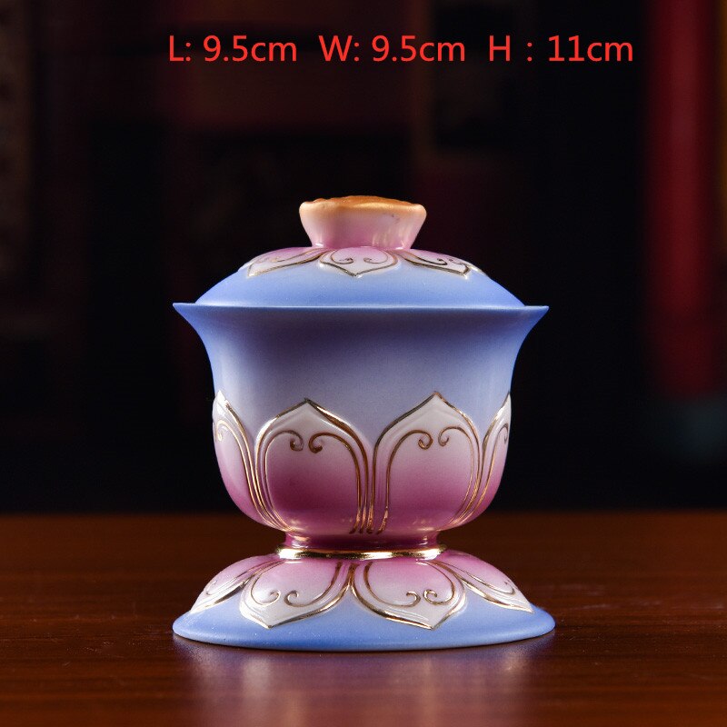 1 Pc Chinese Stijl Boeddhisme Heilige Water Cup Keramiek Guanyin Waterzuivering Cups Aanbidding Boeddha Mokken Boeddhistische Leveringen: C2