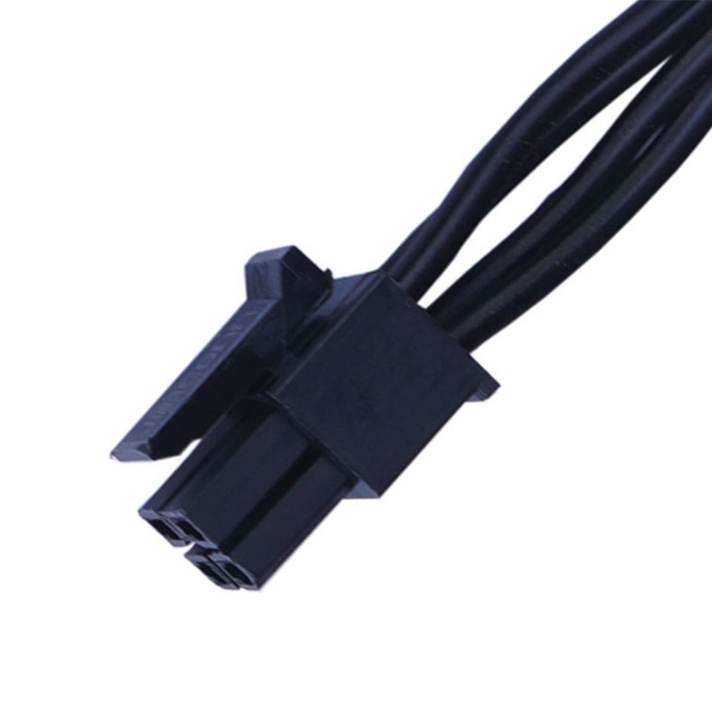 45cm/17.71in 4 Pin SATA Cable Male to Female 15 Pin Serial SATA Data Power Combo