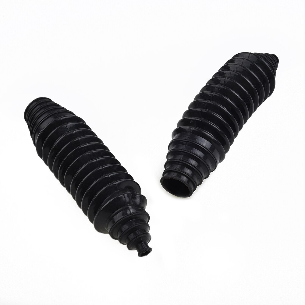9,06 \ "x2.36 \" Gaiter piñón Dirección de arranque + abrazaderas negro Universal