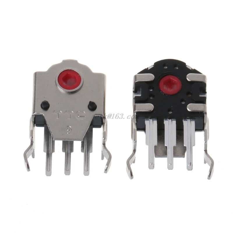 Codeur de souris TTC Original, haute précision, 2 pièces, 9mm/10mm/11mm/13mm, noyau vert, 9mm/11mm, rouge: red 9mm 2pcs