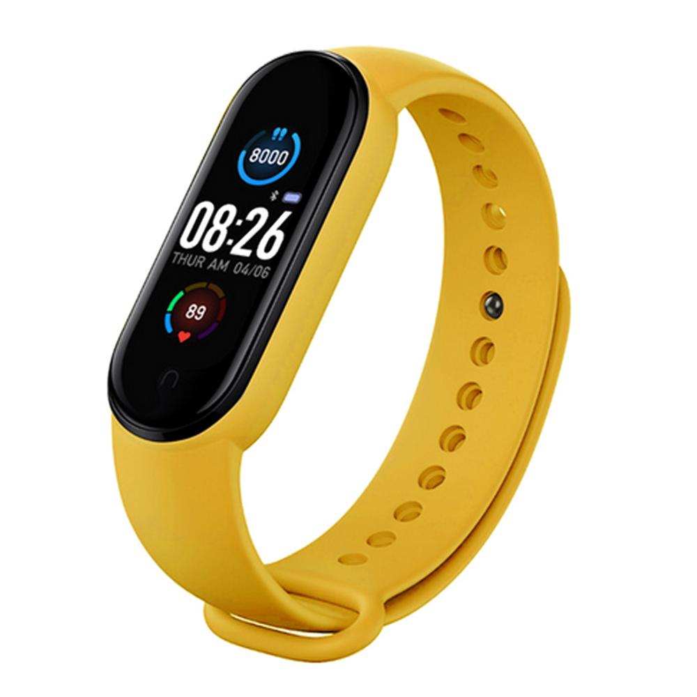 Smartklokke menn kvinner skritteller Fitness sporer bluetooth sport smartklokker pulsarmbånd smartklokker til ios android: Gul