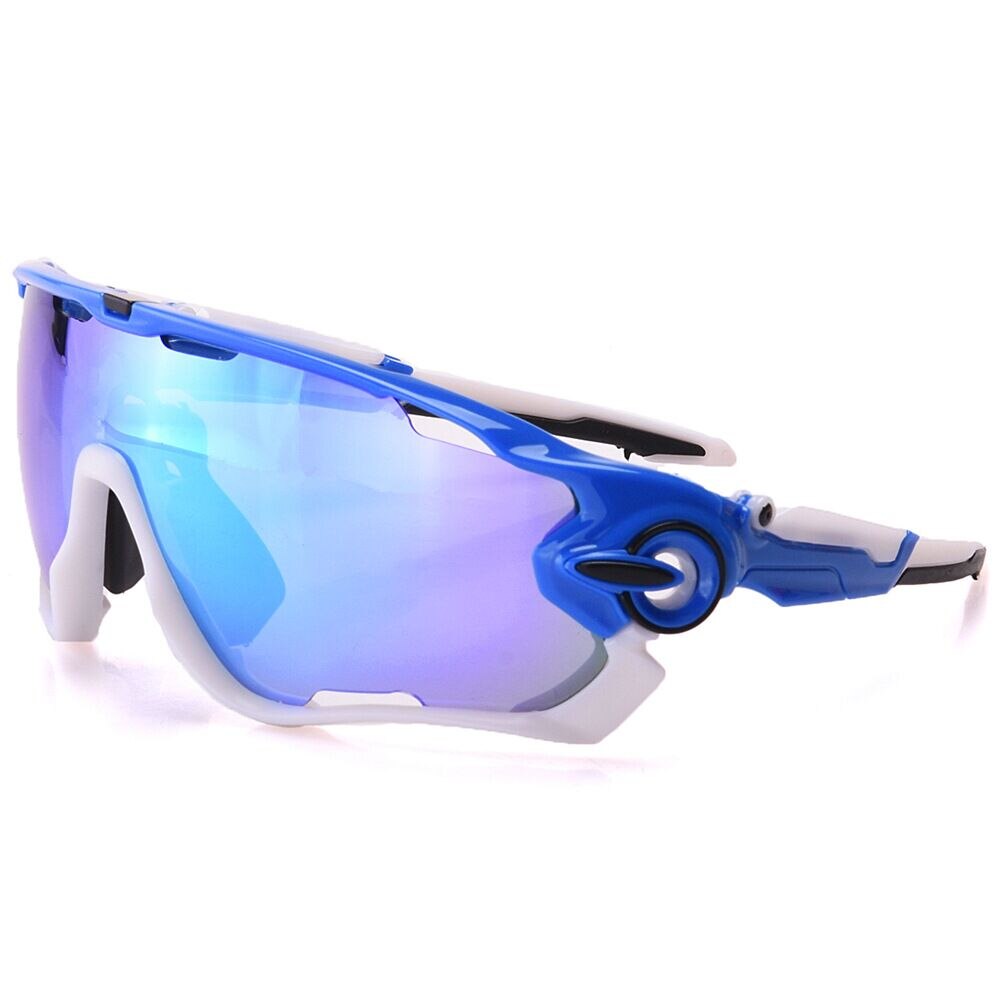 Fietsen Bril Sport Fietsen Bril Mountainbiken Fietsen Bril Fietsen Zonnebril UV400 Bril Man Vrouw: Blue Blue