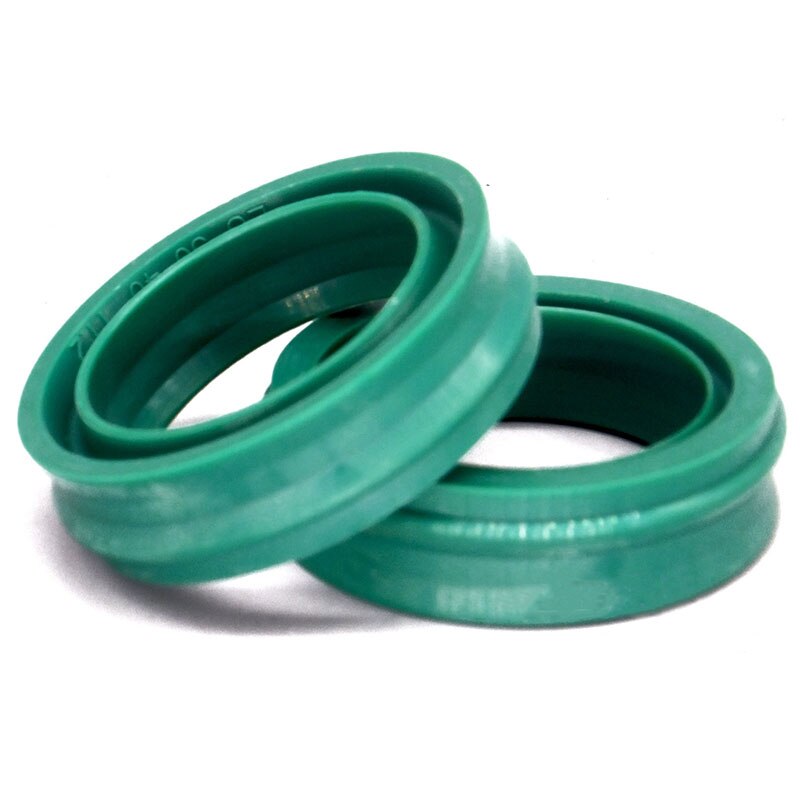 EU Type Green Oil Seal Pneumatic Cylinder Piston Rod Bidirectional Rotary Shaft PU Polyurethane Dust Seal