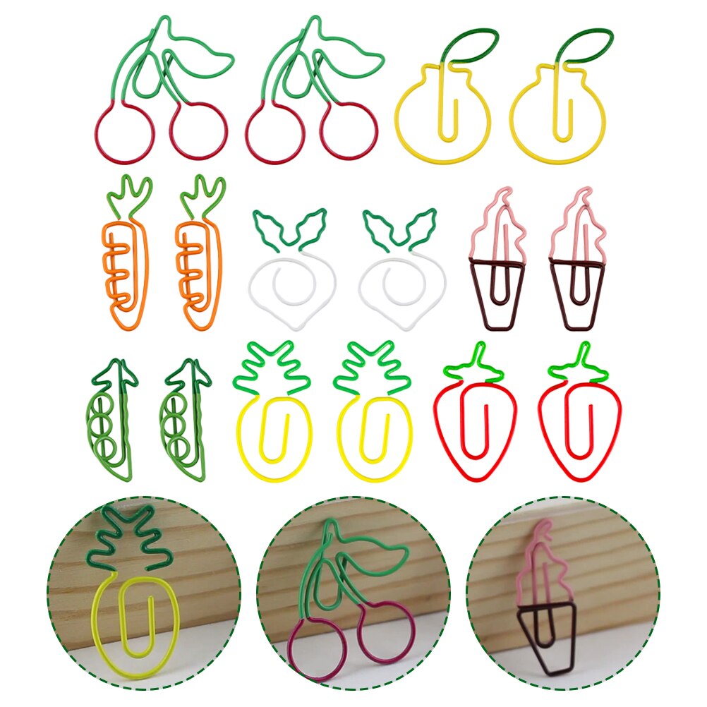 16Pcs Clip Paper Clip Bookmarks Clips For Paperwor... – Vicedeal