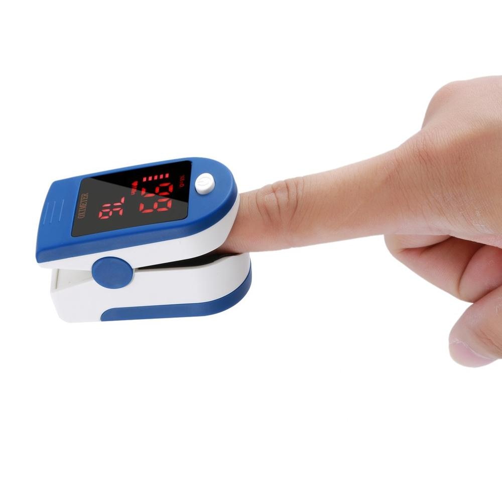 Blod iltmætning monitor finger puls ilt pulsmåler bærbar finger clip puls oximeter