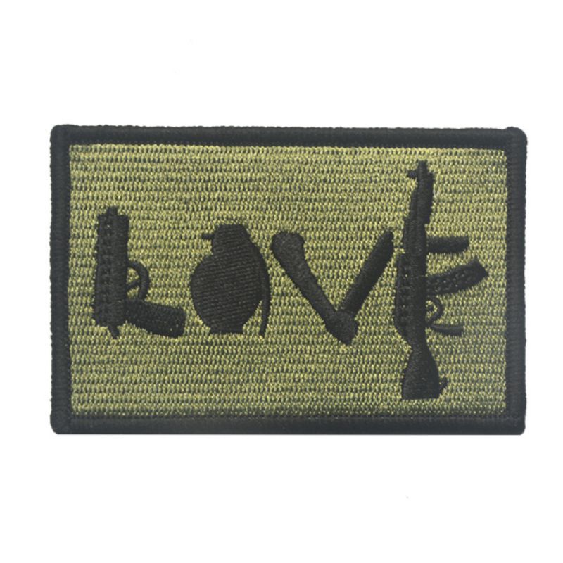 23 stijlen badge patronen handgemaakte borduur armbanden naaien op dubbelzijdige magische sticker rugzak