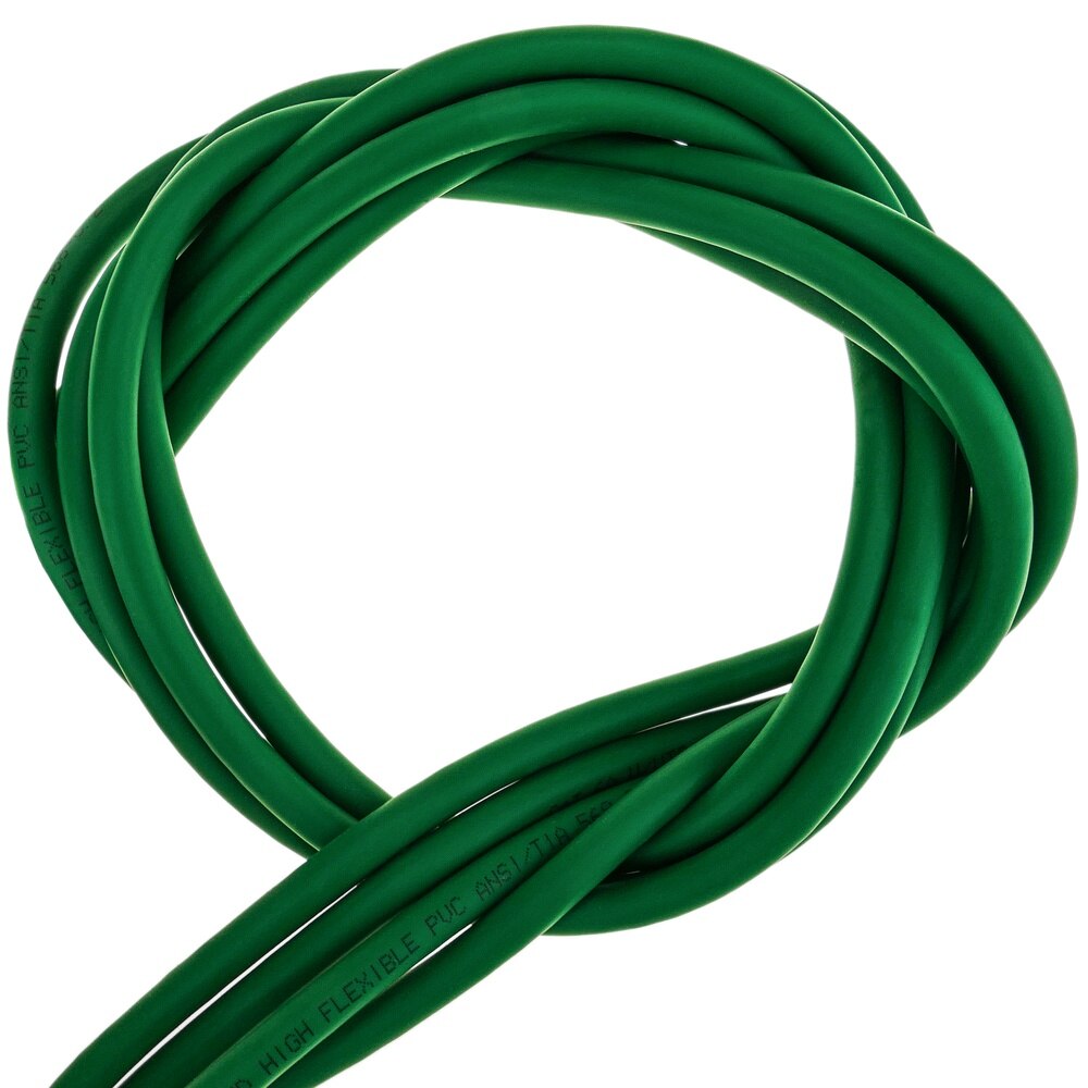 BeMatik-RJ45 UTP 24 AWG ultra flessibile Gatto LAN Cavo di rete. 6A verde 20 m