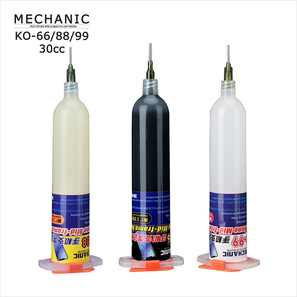 MECHANIC KO-66/88/99 Mobile Phone Bracket Frame Adhesive Bracket Frame Repair Glue Frame Seal Waterproof Strong Glue Repair Tool