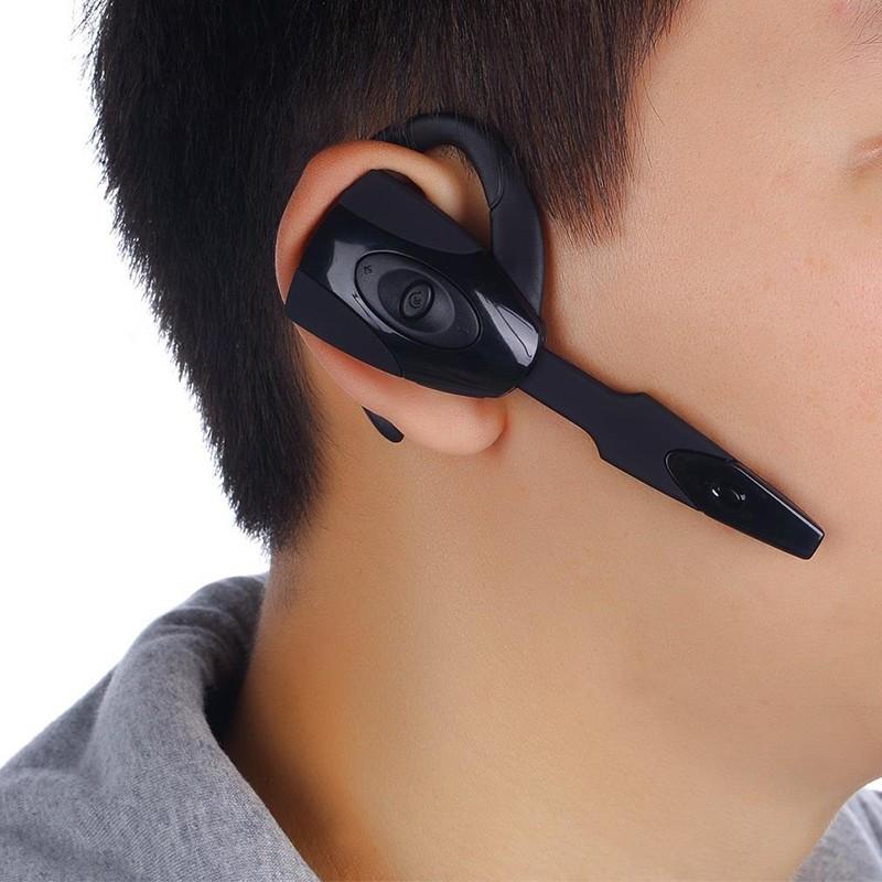 Business Bluetooth Headset Met Microfoon Oplaadbare Lange Standby Rijden Auto Hoge Gevoeligheid Handsfree Draadloze Hoofdtelefoon