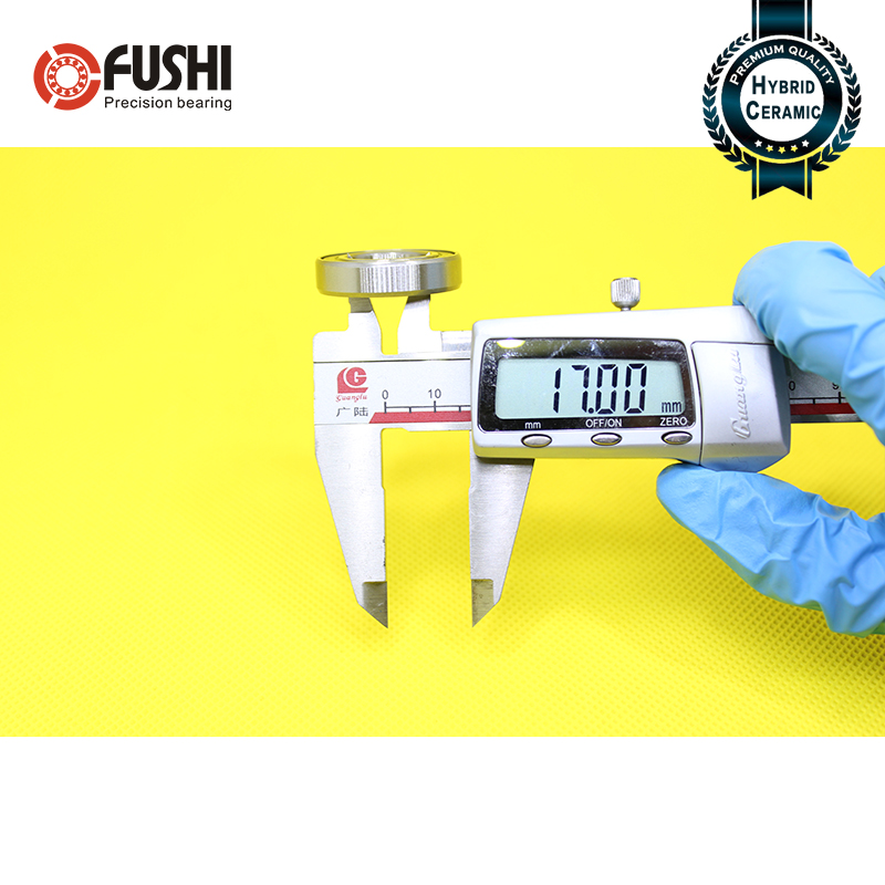 6903RS Hybrid Ceramic Bearing 17*30*7 mm ABEC-5 1PC Bicycle Bottom Brackets & Spares 6903 RS 2RS Si3N4 Ball Bearings 6903-2RS