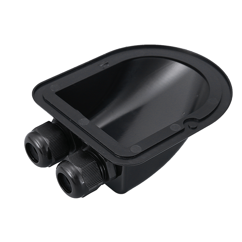 Solar Power Parts Junction Box Terminal Roof Solar Panel Dual Cable Entry Gland Box For Camper RV Boat Motorhome