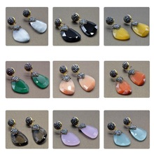 Korea oorbellen voor vrouwen boho diy sieraden charm geometrische stijl stud oorbellen set