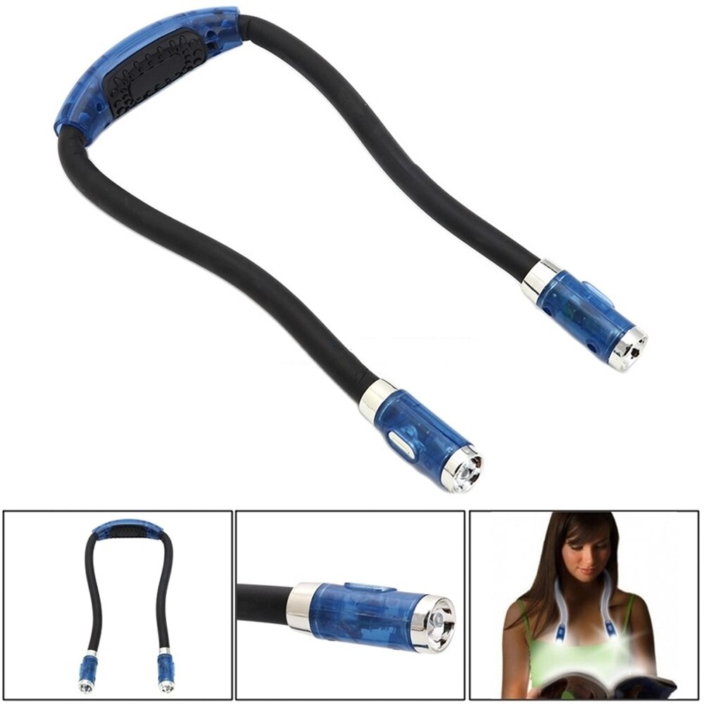 Flexibele nek knuffel boek licht led leeslamp 4 standen campinglamp hangende nek nacht leeslamp handsfree slaapkamer verlichting h