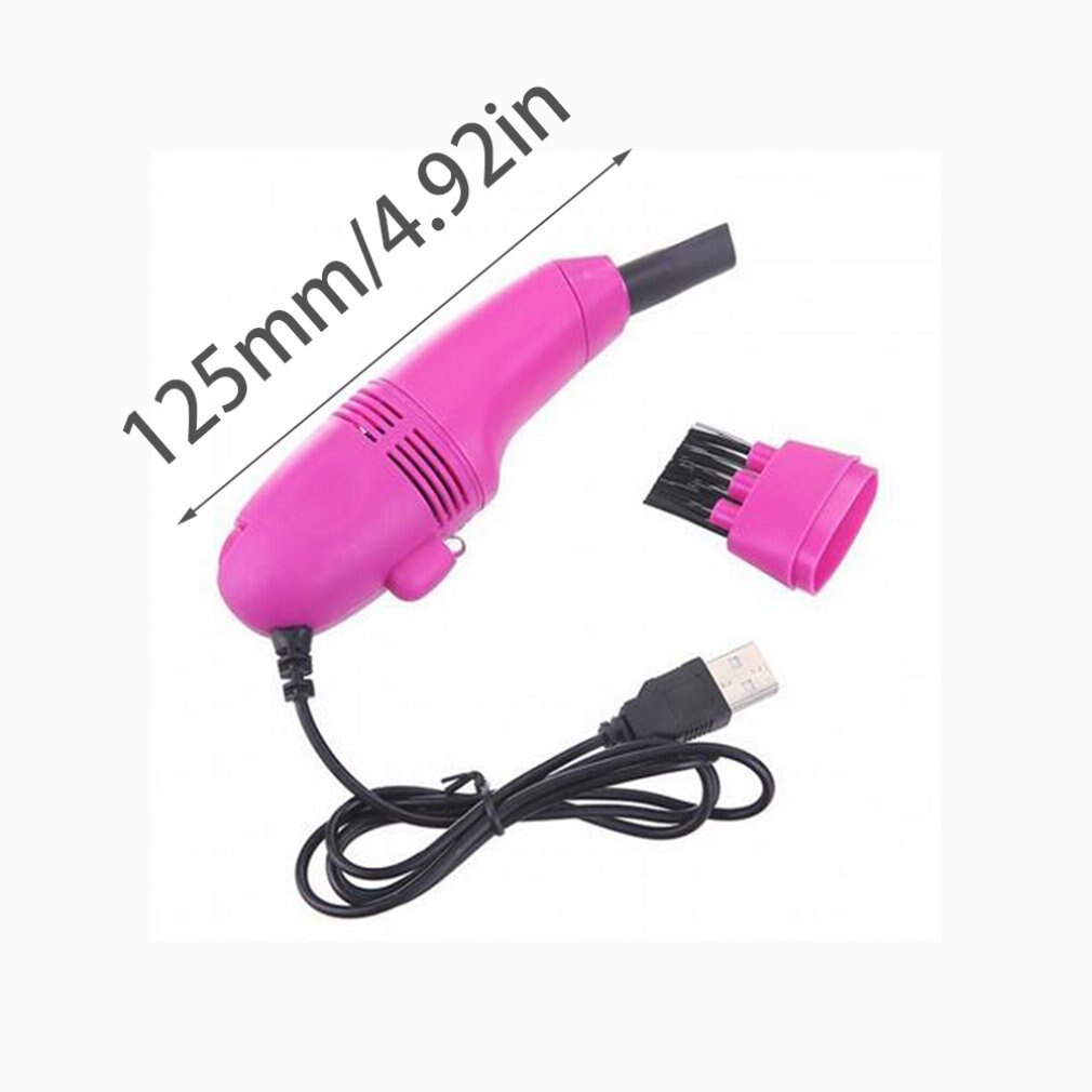 USB Vacuum Cleaner for PC Laptop Computer Mini Keyboard Dust Cleaning Brush Cleaner Computer Cleaners for Office Host Computer