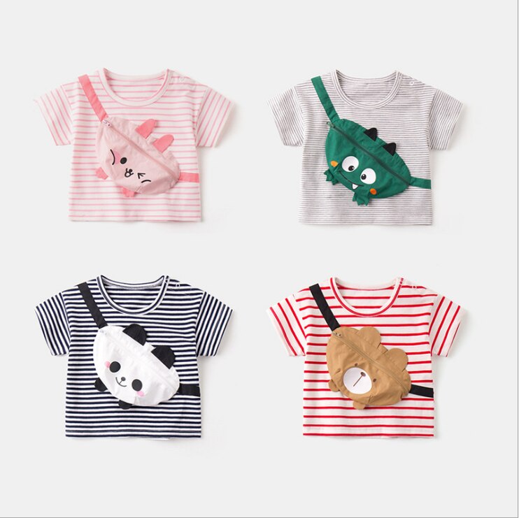 Hoge Quanlity Zomer Kids Meisjes Jongens T-shirt Korte Mouwen Baby Meisjes Jongens T-shirts Katoen Kinderen O-hals Tee Tops Kleding
