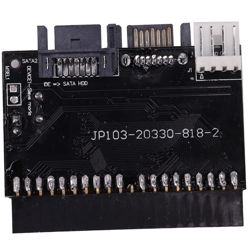 2 In 1 Ide Naar Sata/Sata Naar Ide Adapter Converter & Schroef Terminal Connector Kabel RJ45 Male Naar 8 Pin Verlengkabel