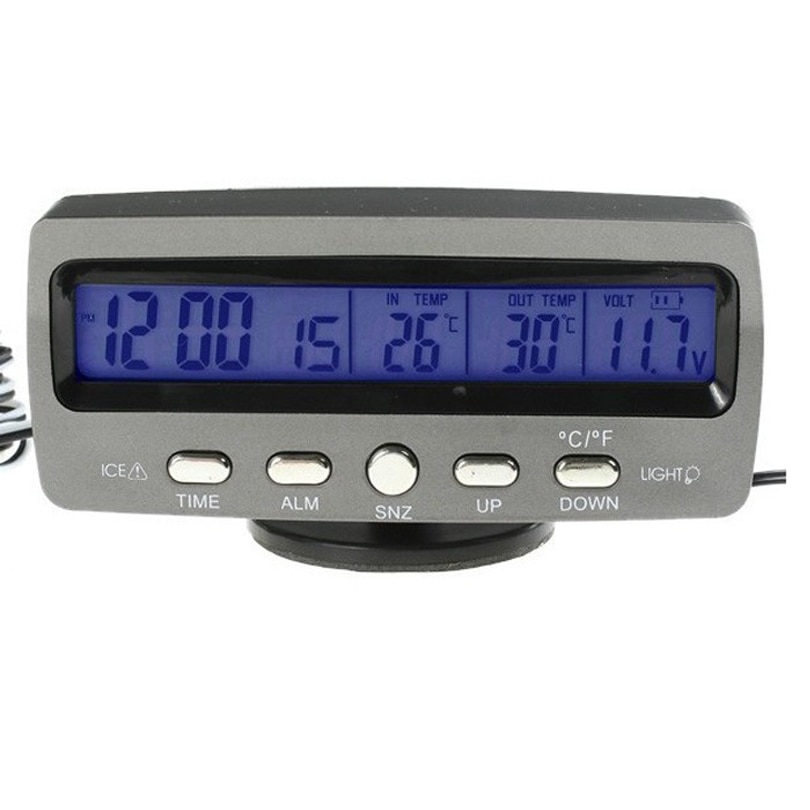 Neueste LCD drinnen/draussen Auto Digital Thermome... Grandado