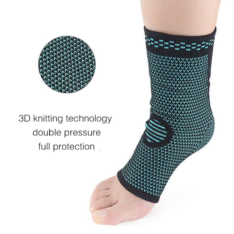 Outdoor Sport Enkel Protector Vier Seizoenen Universele Ademend Gebreide Voet Protector Enkel Ondersteuning Sport Veiligheid: Xl