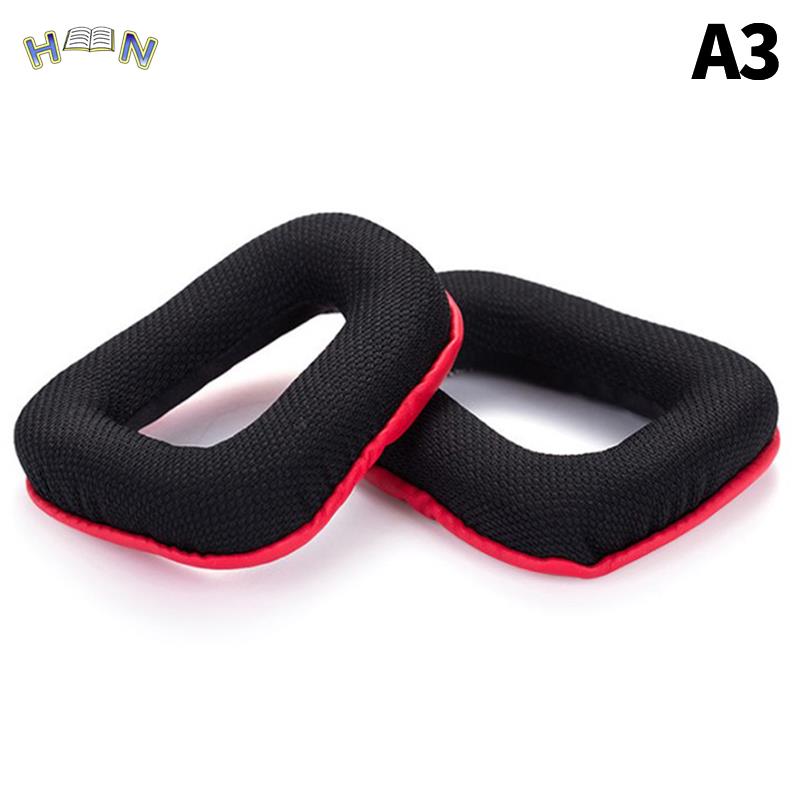 Almohadillas para los oídos para Logitech G35, G430, G432, G332, G930, F450, 2 piezas: Caqui