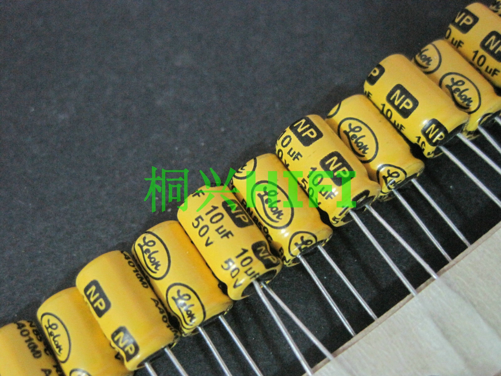 50PCS LELON BP 50V10UF 6.3x11mm Aluminum Electrolytic Capacitor NP 10uF/50V Low ESR Long Life 10UF 50V lelon