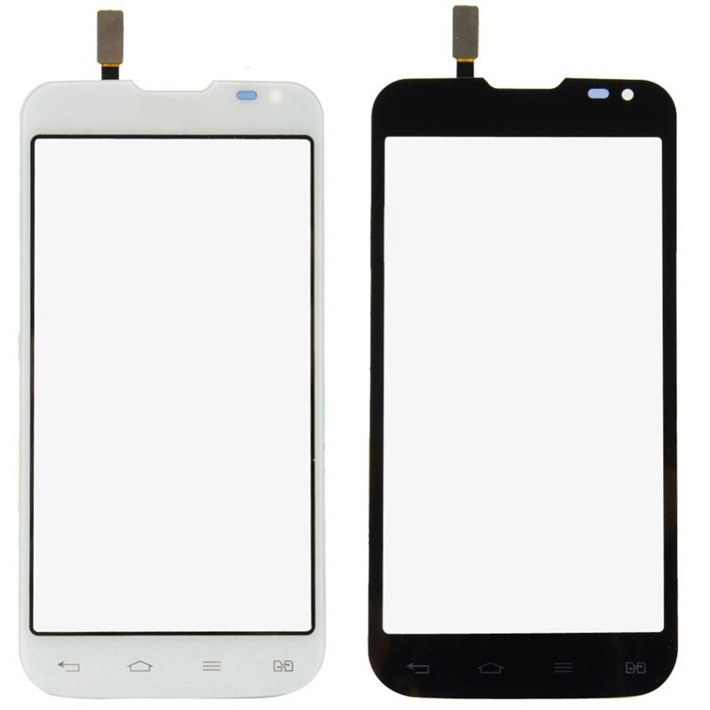 4.7 ''Dello Schermo per LG L90 doppio Sim D410 tocco schermo Digitizer Anteriore in Vetro Lente del Sensore Pannello Nero Bianco Touchscreen