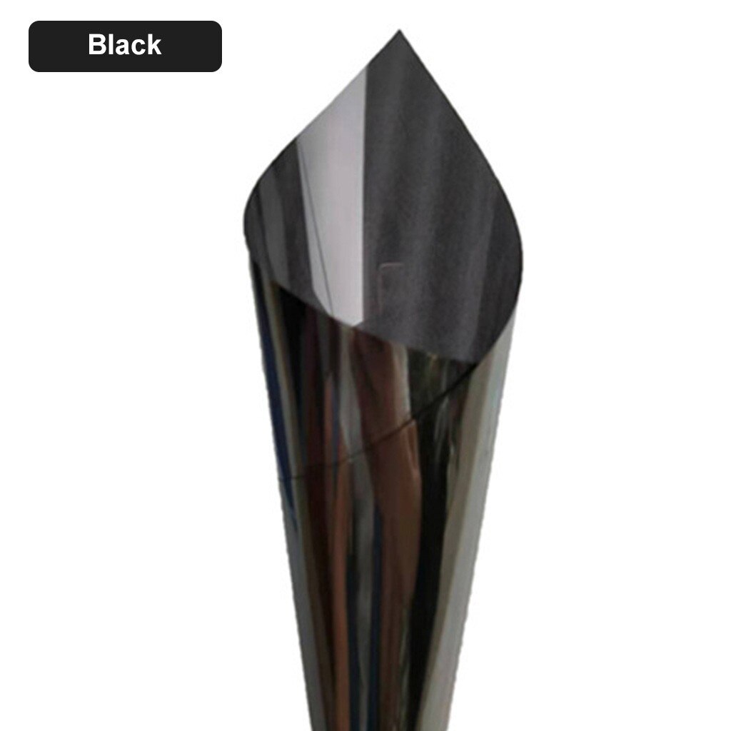 Glass Film High Thermal Insulation Film Window Insulation Film Privacy Transparent High Heat Rejection UV Cut: Black