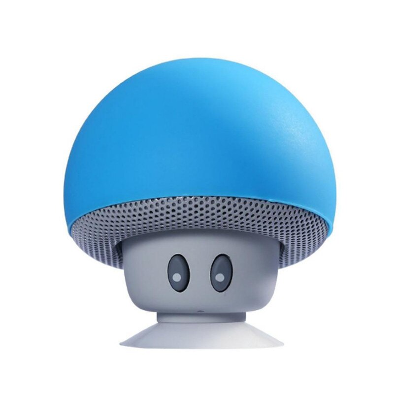 Wasserdichte Tragbare Drahtlose Mini Bluetooth Lautsprecher Loudspeake Pilz Reise Lautsprecher Für Iphone PK BTS06 Q9 A9 S28 A5 C6 A8 y3: Blau