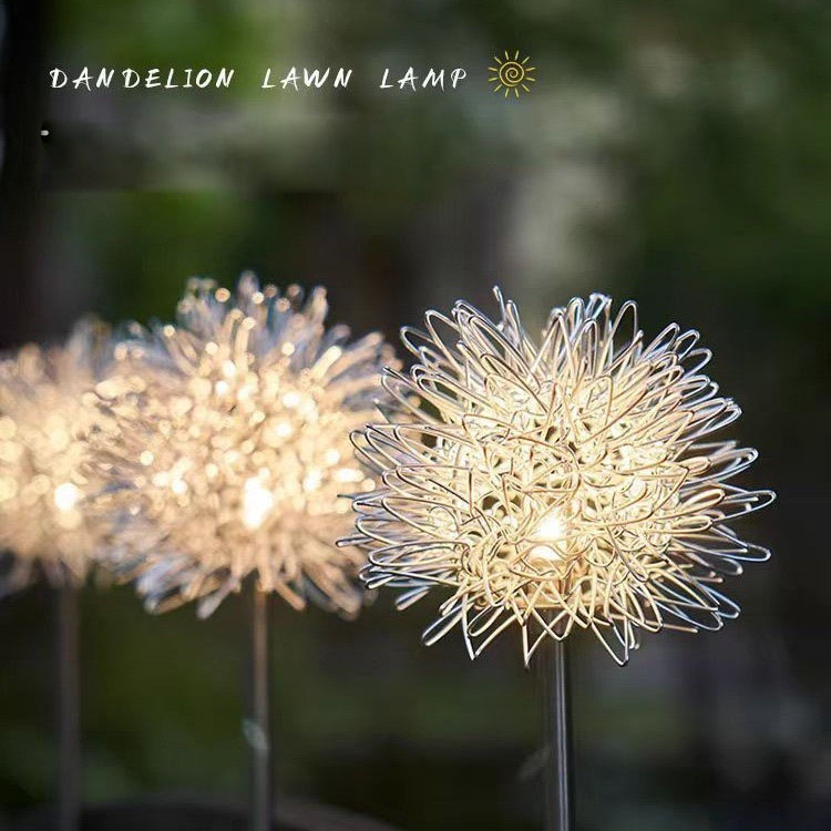 LED-zonnelicht buiten paardenbloemverlichting tuindecoratielamp tuin gazon landschap sprookjeslamp verlichting op zonne-energie