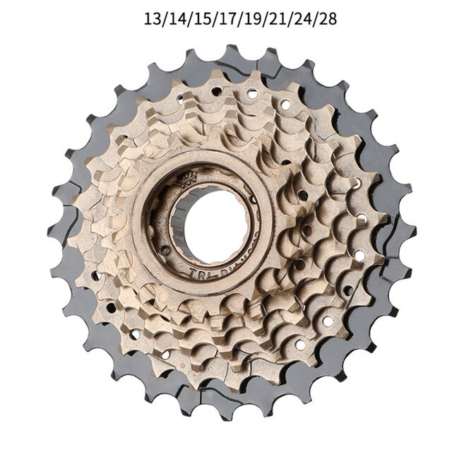 Road Bike Freewheel 6 7 8 Speed Bicycle Freewheel Thread or Cassette For Mountain E Bike Quick CSV: 8S