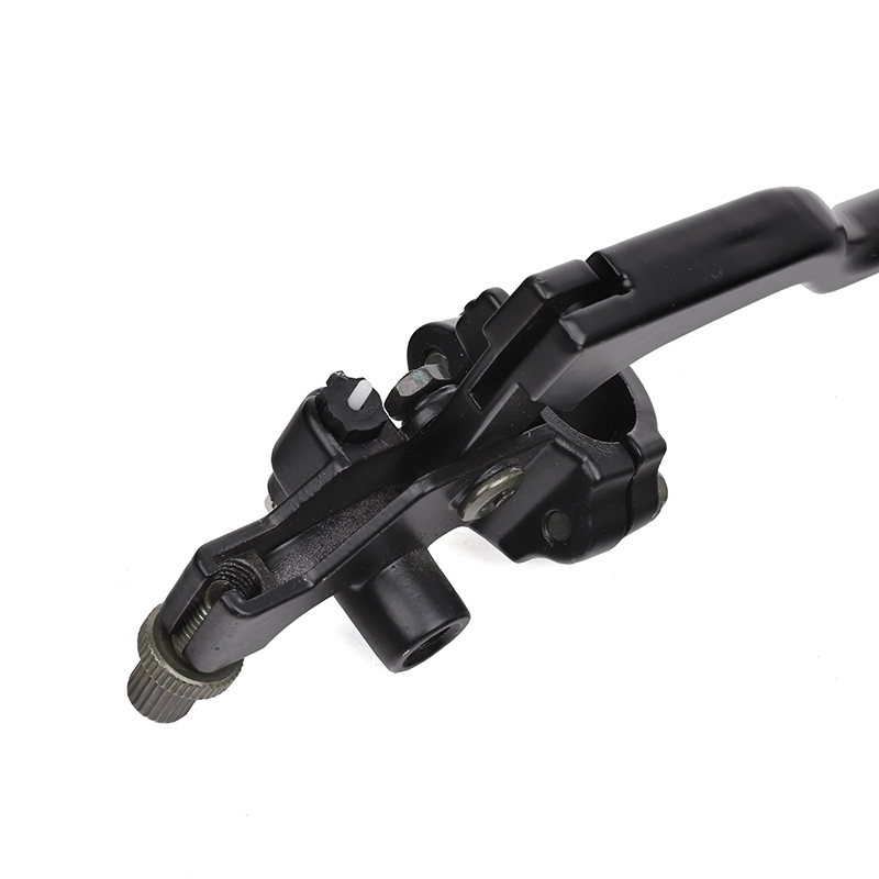 Levier d'embrayage de guidon en alliage d'aluminium noir, pour Pit Dirt Bike Pitbike moto ATV, câble de levier de frein et d'embrayage, soutien-gorge avant