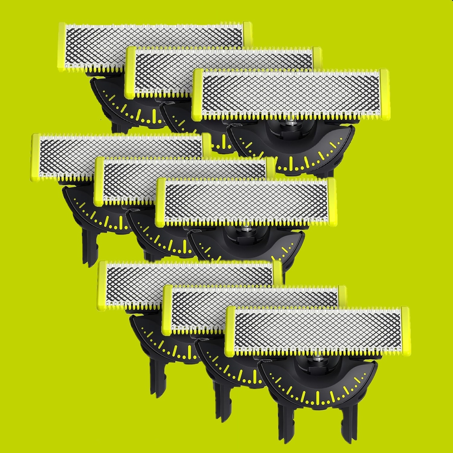 360° Replacement blade For One Blade Shaver QP6651/30，QP2834/2， QP6551/15，QP6541/15，QP2734/20 ，QP2520，QP2530，QP6510/20 Trimmer: Dark Khaki