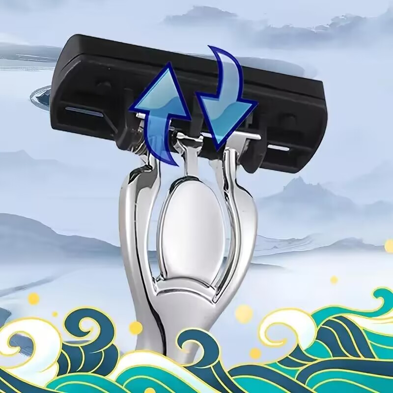 Razor Classic 3 Layer Safety Razor for Mens Shaving&Womens Hair Removal Shaving Blades Manual Shaver