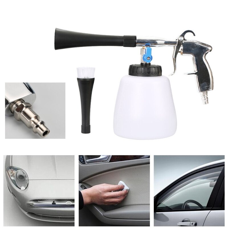Tornador de coche de presión limpieza en seco limpiador Tornador aparato de Metal con cojinete neumático polvo recogida herramienta de coches: Non-Bearing American