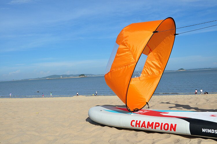 kayak Canoa vela canoa vele sup pagaia tavola ultra-luce portatile pieghevole vele per barca a vela