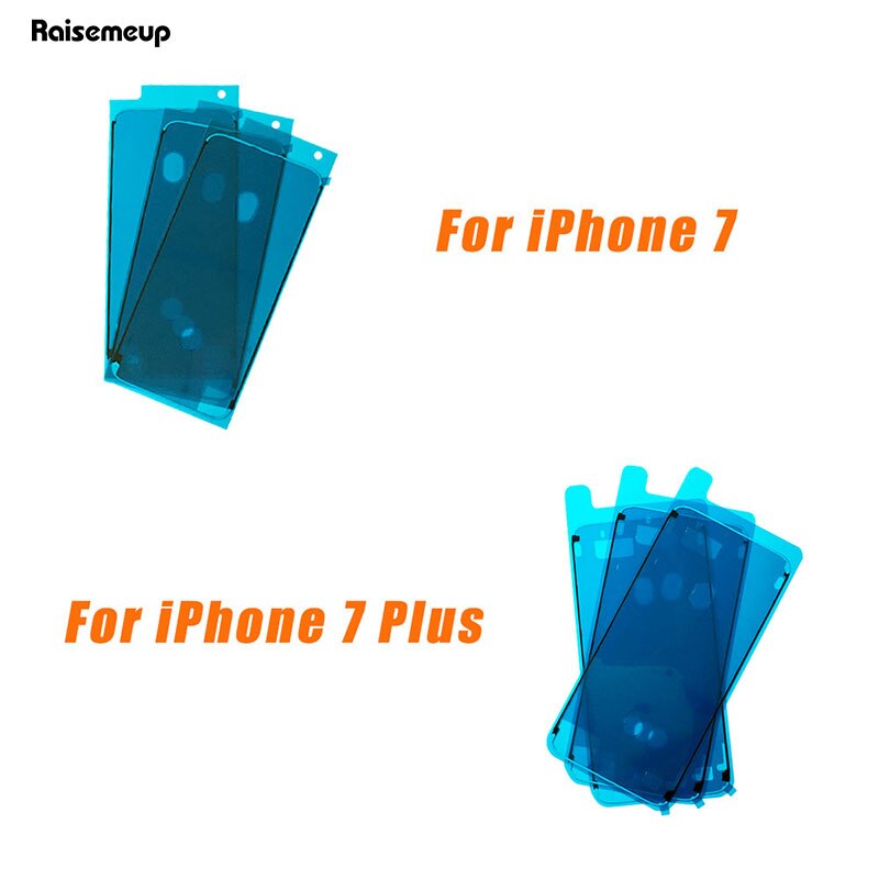 10pcs/lot Waterproof Adhesive Sticker For iPhone 6S 7 7G 8 plus X Front Housing 3M Pre-Cut Glue Front Screen LCD Frame Tape