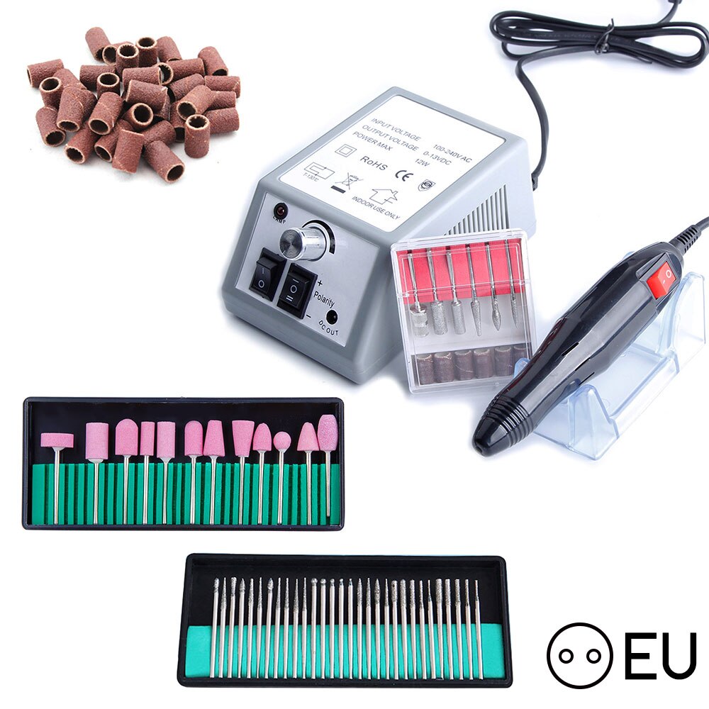 Electric Manicure Machine Replaceable Pedicure nail milling machine Nail File Nail Tools nail polish remover Drill Machine: ZH5175-9