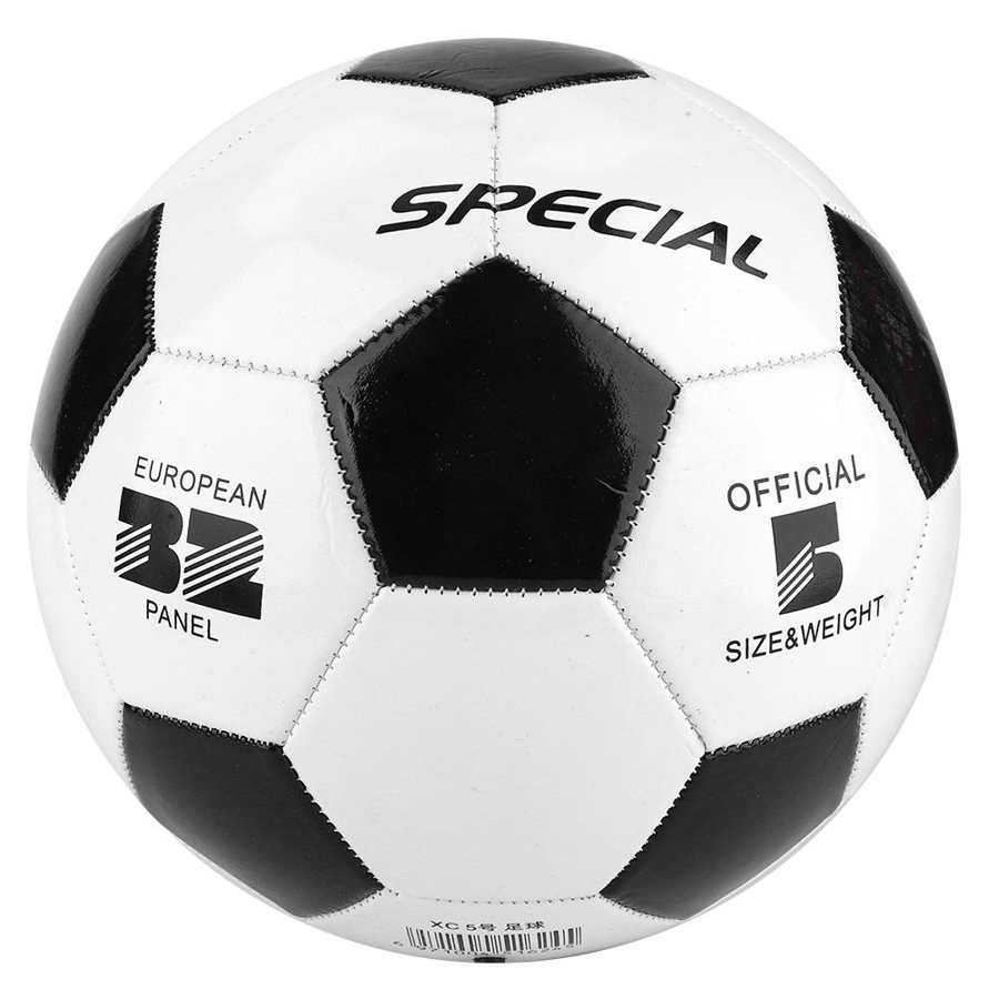 Outdoor Size 5 Football Black White Football Soccer Balls Student Team Soccer Ball Training Children Match PU Team Sports