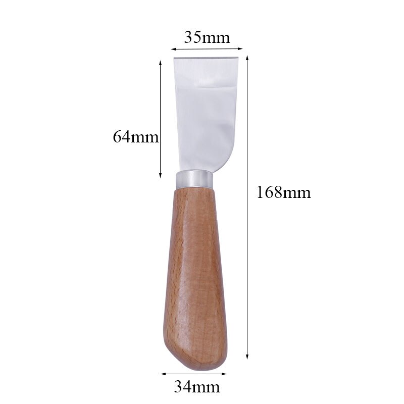 DIY Leathercraft Tool Skiving Sharp Handle Knife Japanese Slanted Skiver Knife Leather Craft Angled Skiff Beveler Cutting Knife