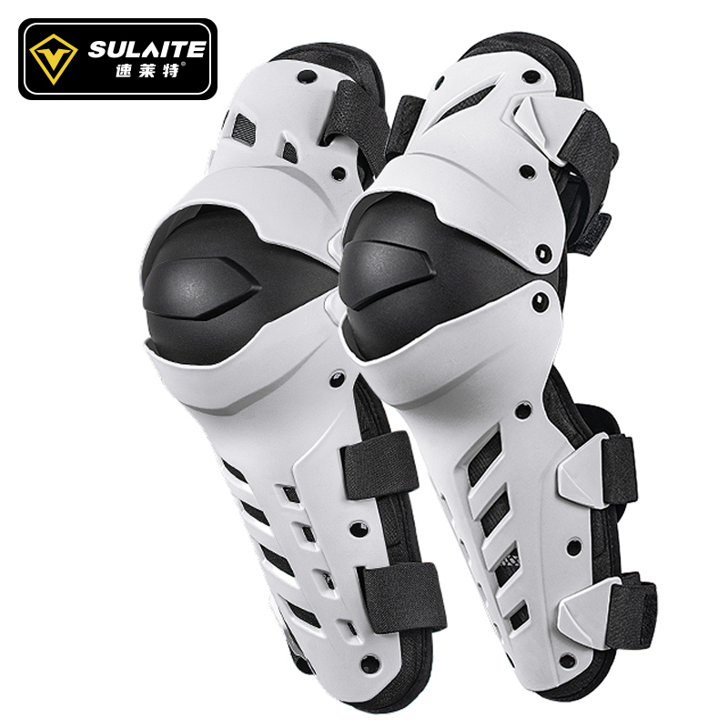 SULAITE Ginocchiere per moto Equipaggiamento protettivo Attrezzatura da motocross Ginocchio per moto Moto Mantieni la protezione del ginocchio Wram Ginocchiere da uomo Mtb: Blu
