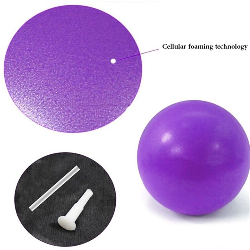 Mini yoga ball fysisk treningsball for treningsapparat treningsbalanse ball hjemme trener balanse pods gym yoga pilates 25cm