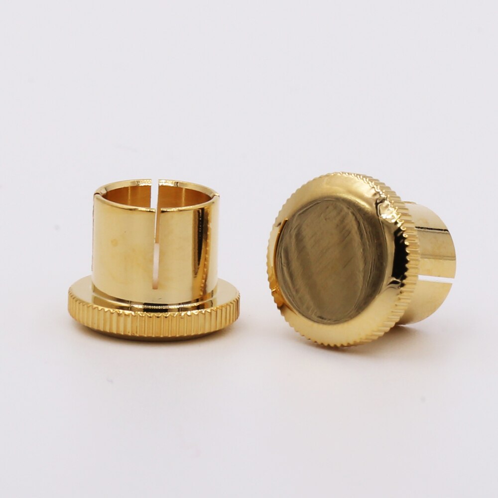 12pcs Noise Stopper 24K Gold Plated Copper RCA Plug Caps under inset