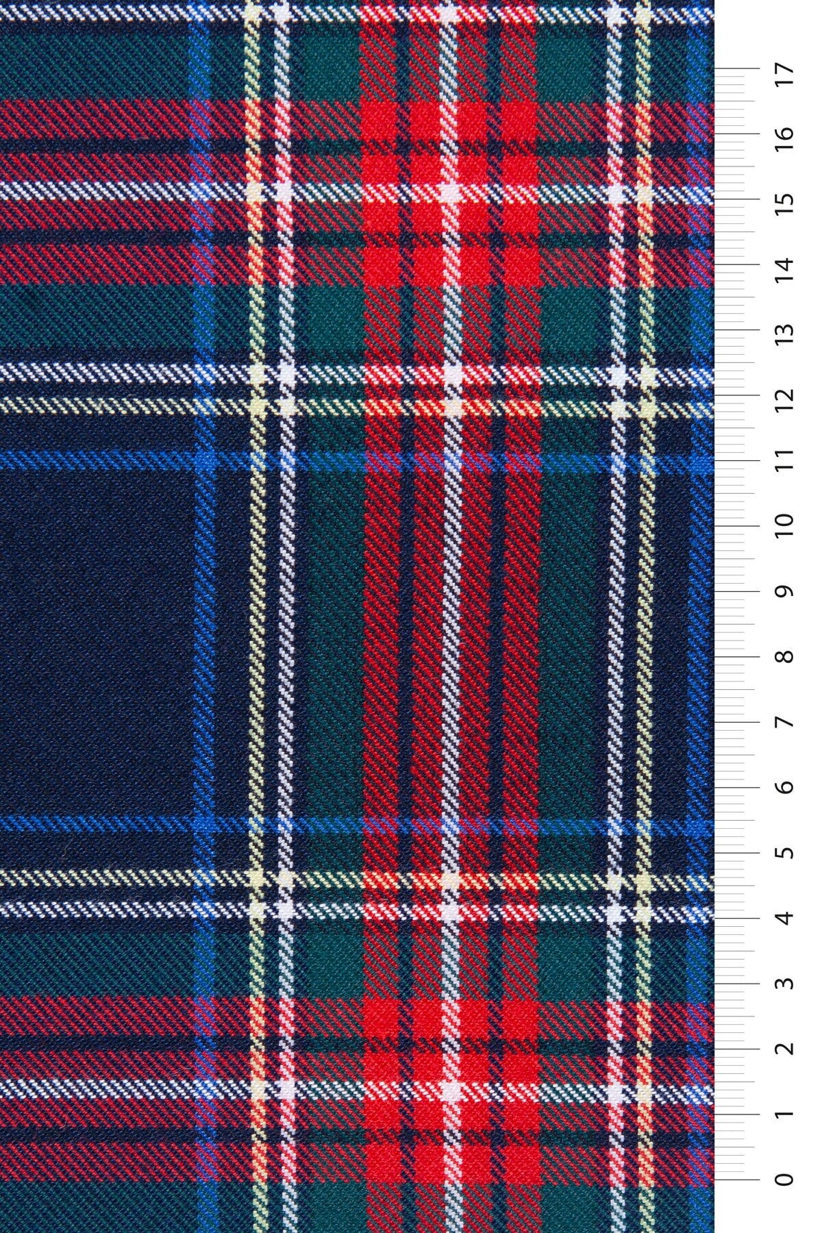 100cm x 150cm Ecossaise Plaid tissu Tartan écossais Polyester Viscose coton fil sergé plissé jupe uniforme bleu marine 3651-1