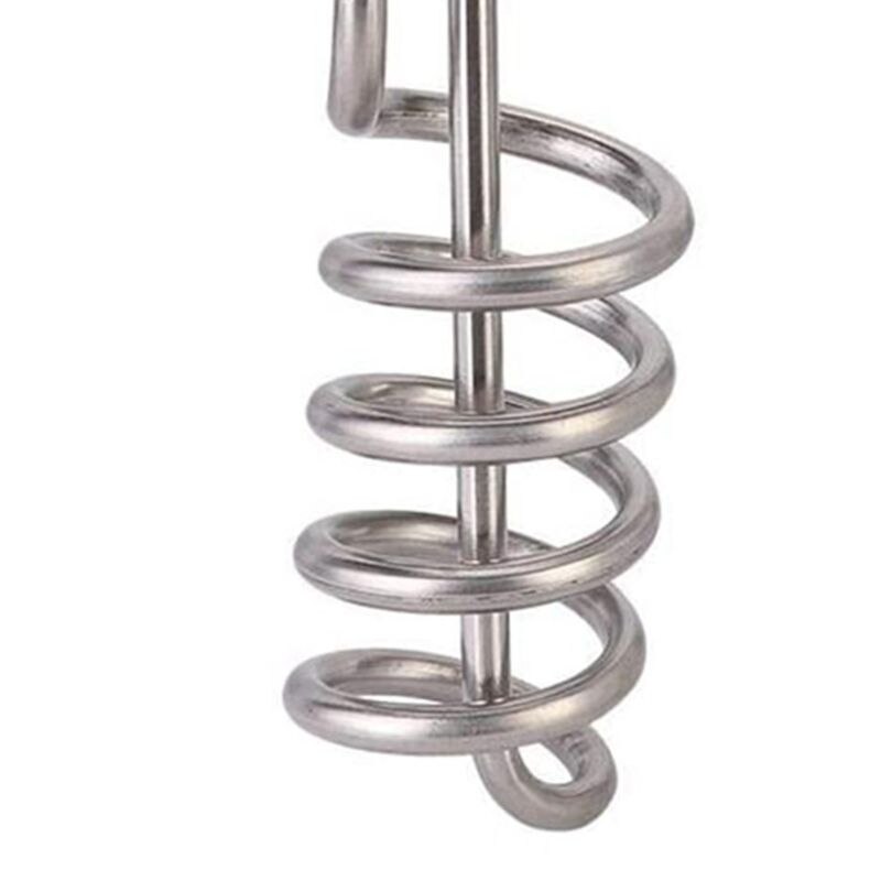 Calentador de agua flotante eléctrico en espiral, elemento de calefacción A9LB portátil, Apagado automático
