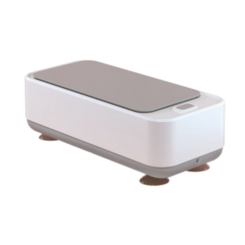 Ultrasonic Cleaning Machine Rust Remover High Frequency Vibration Glasses Watch Jewelry Cleaner Washing Tools: White