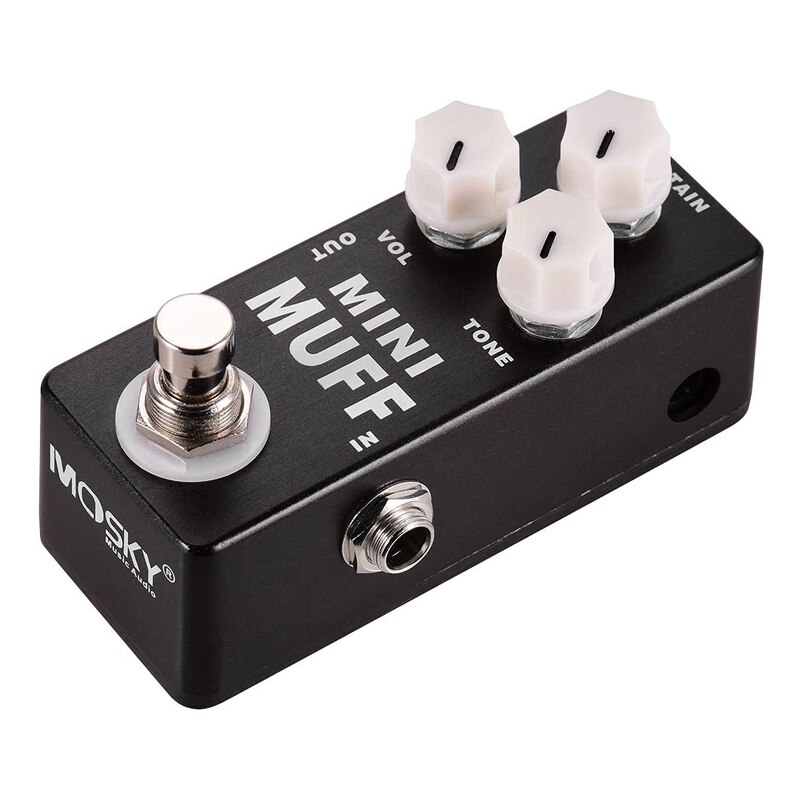 MOSKY Mini Muff Flaum Verzerrung Elektrische Gitarre Effekt Pedal