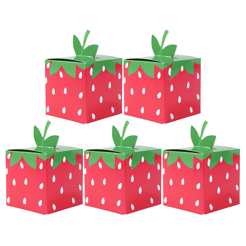 Strawberry Theme Girl's Birthday Party Decoration Disposable Fruit Tableware Tablecloth Balloons Banner Cake Toppers Baby