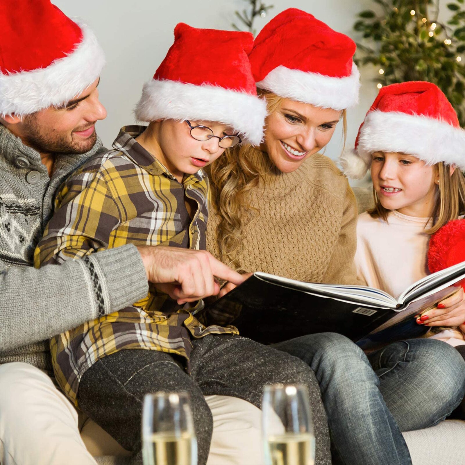 Cappello da babbo natale, berretto decorativo, peluche artigianato caldo palle pendenti Creative decorazioni per la casa puntelli per vacanze per adulti