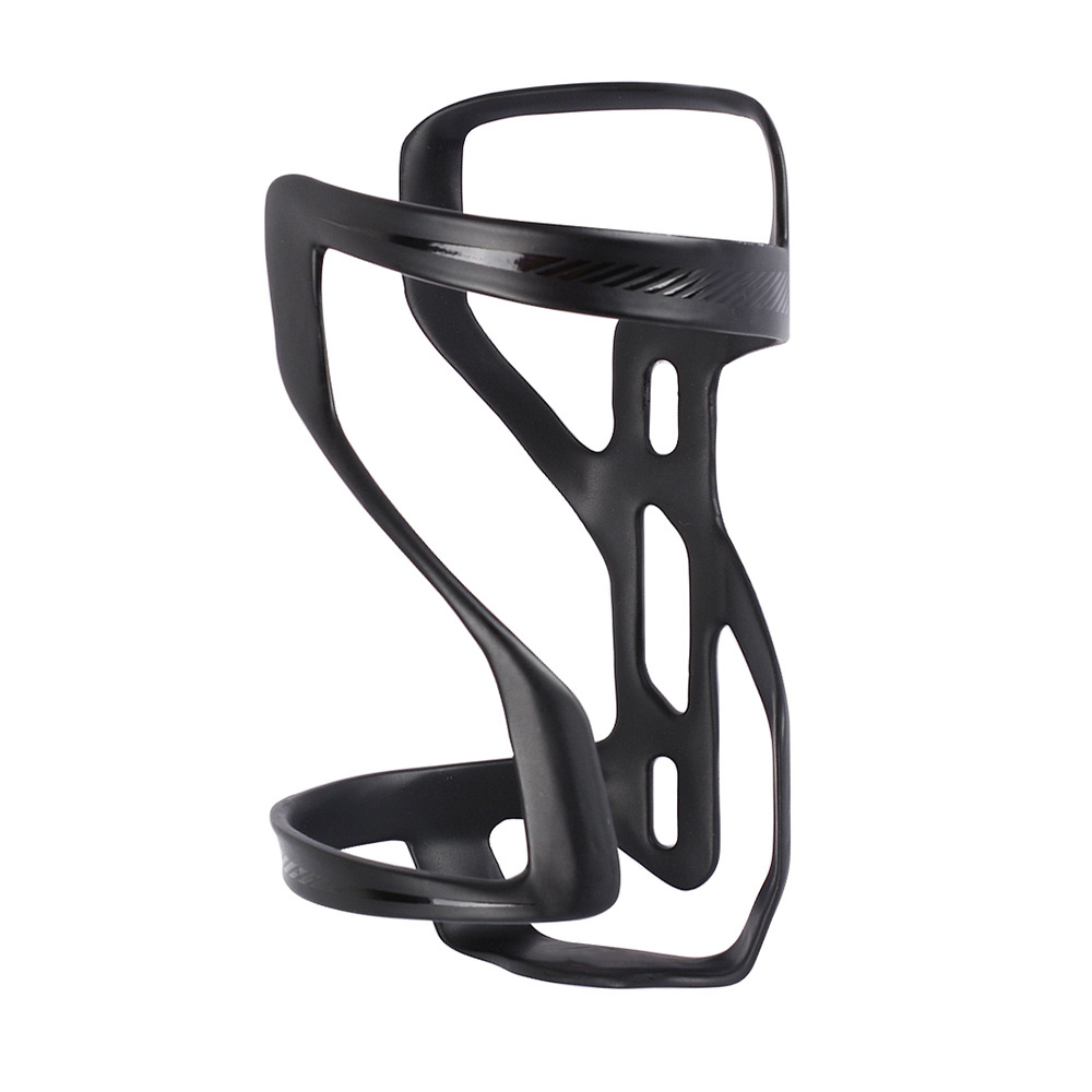 Helkolfiber cykel flaskhållare mtb racercykel zee cage ii vattenflaskhållare cykel flaskdel vänster/högeröppning: Vit