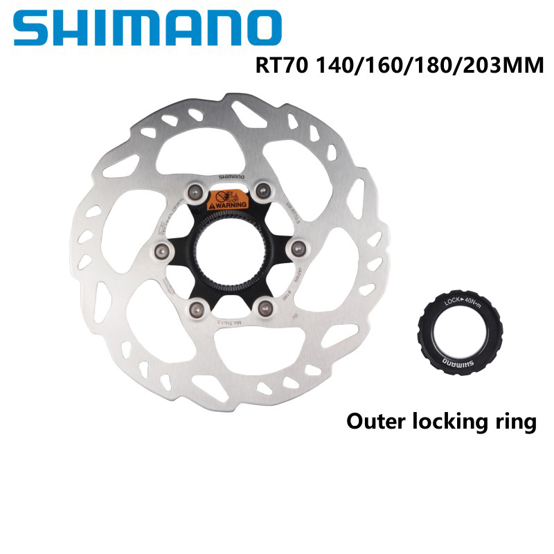 Rotor de disco de bloqueo central Shimano XTR RT MT900 DEORE XT SLX MT800 RT CL800 CL900 RT70 Rotor de disco de freno hidráulico Dura Ace para bicicleta